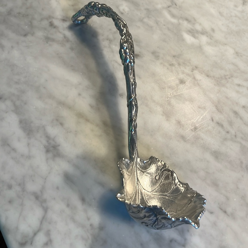 Arthur Court Grape pattern Punch/Soup/ Serving ladle